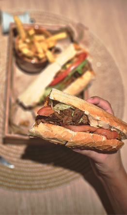 St GEORGES, la sandwicherie où fraîcheur et convivialité se rencontrent.